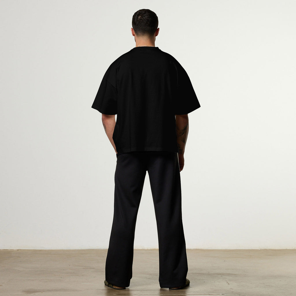 Vanquish Off Season Black Oversized Boxy Pocket T Shirt
