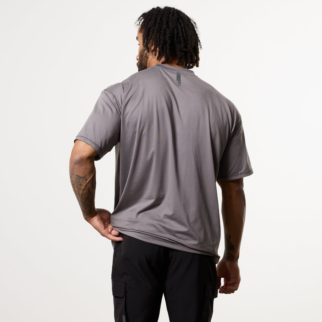 LRT Grey Performance Oversized T Shirt