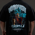 Vanquish DBS Goku SSGS Black Oversized T Shirt