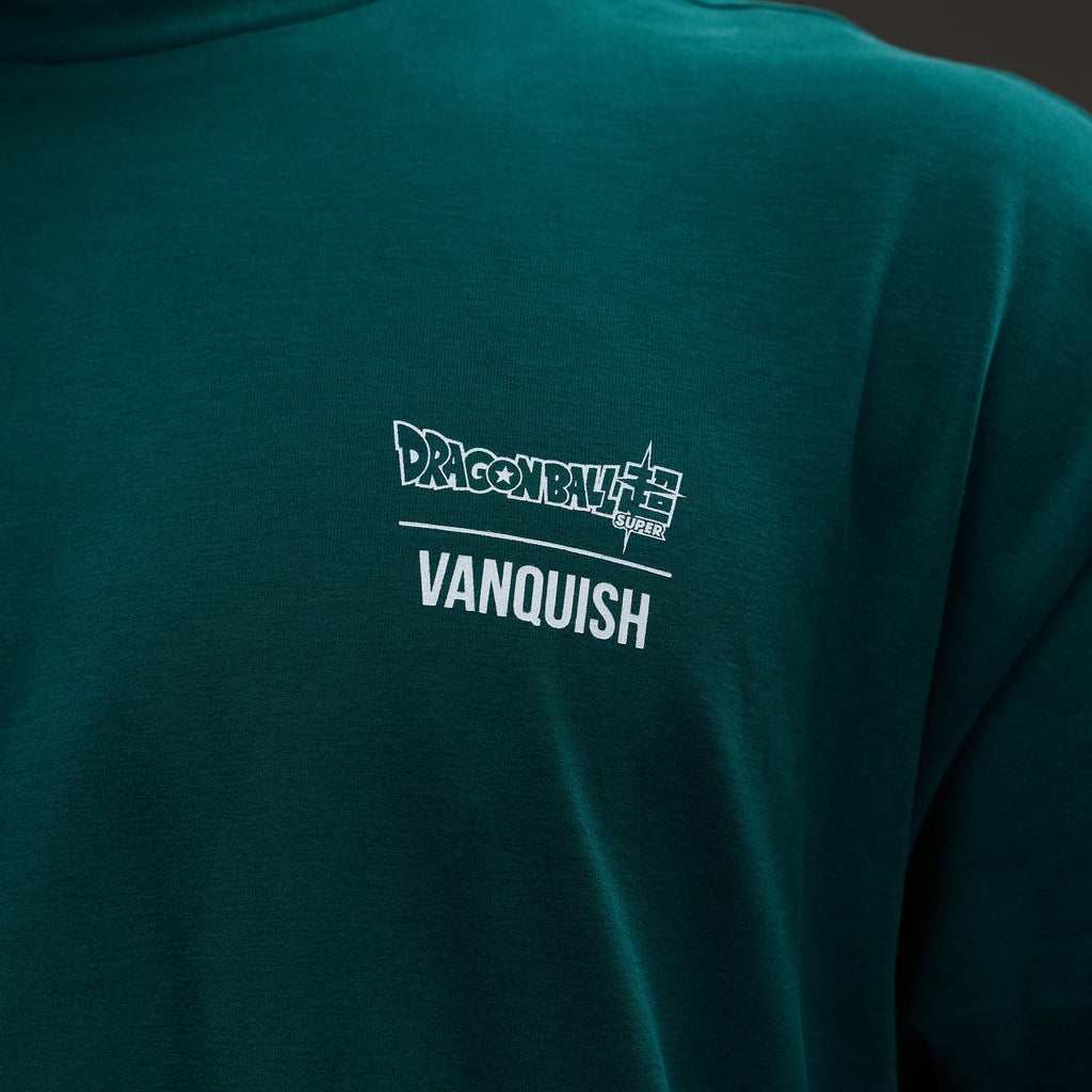 Vanquish DBS Beerus Green Oversized T Shirt