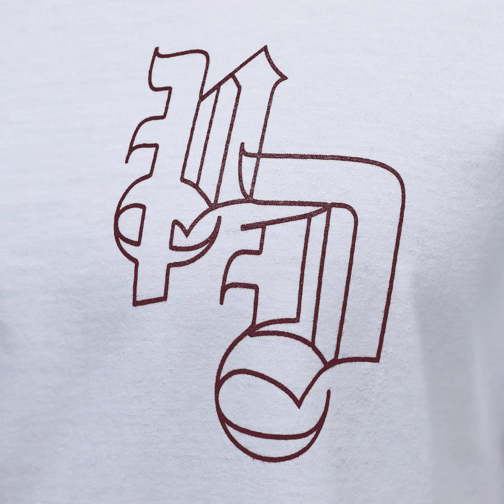 REVOLVE POWER DIVISION WHITE OVERSIZED BOXY T SHIRT