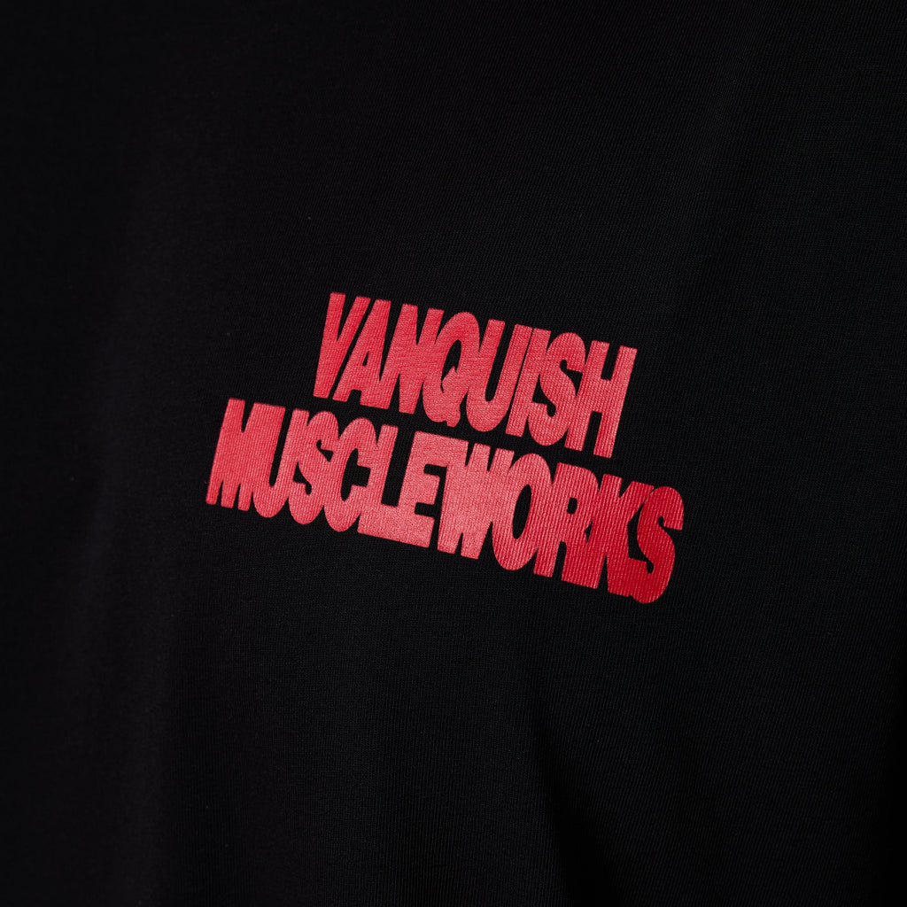 Vanquish x Muscleworks Black Oversized T-Shirt