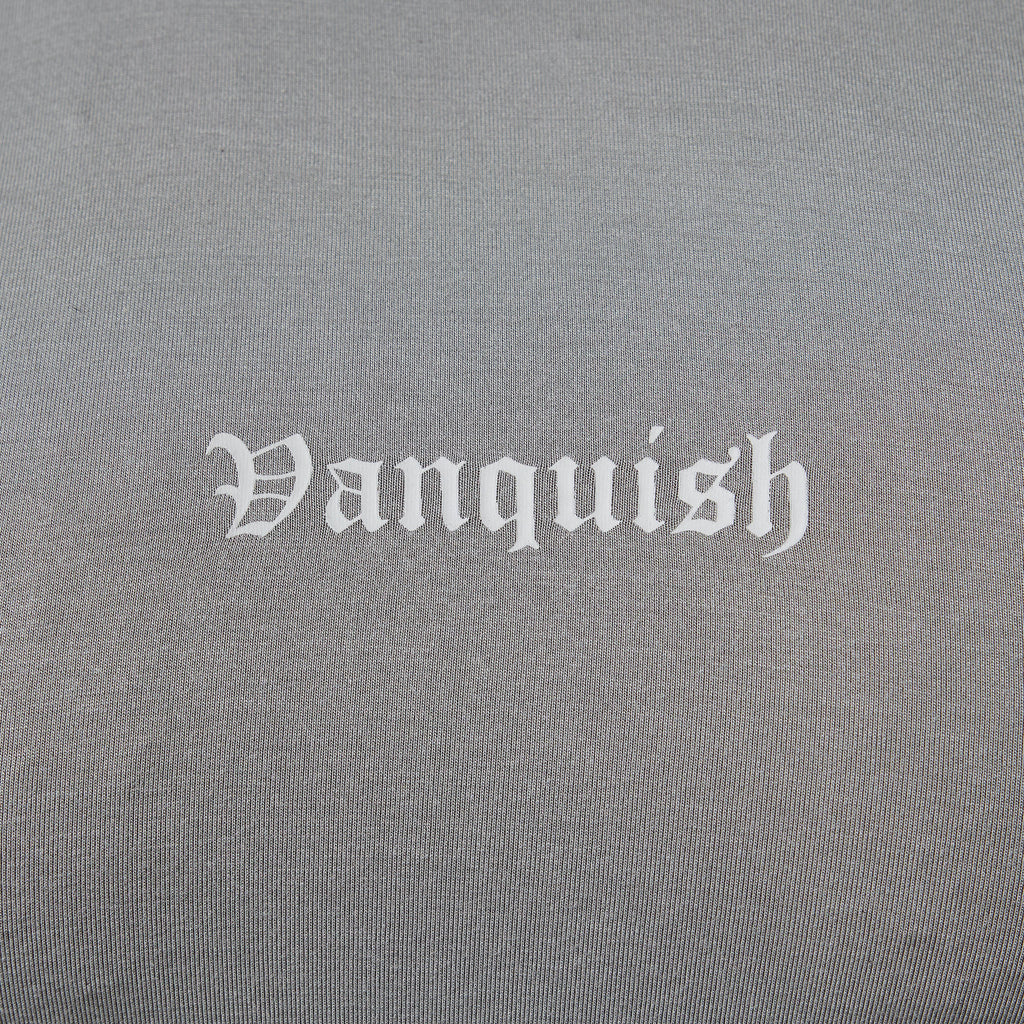 Vanquish Ultra Soft Steel Grey Long Sleeve Slim Fit T Shirt