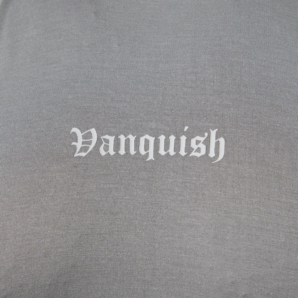 Vanquish Ultra Soft Steel Grey Slim Fit T Shirt