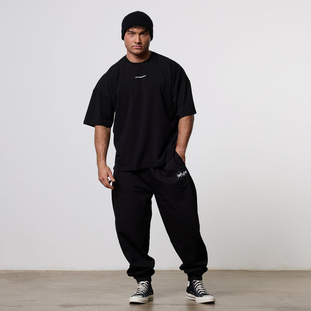 Vanquish x DT Lift Heavy Black Oversized T Shirt