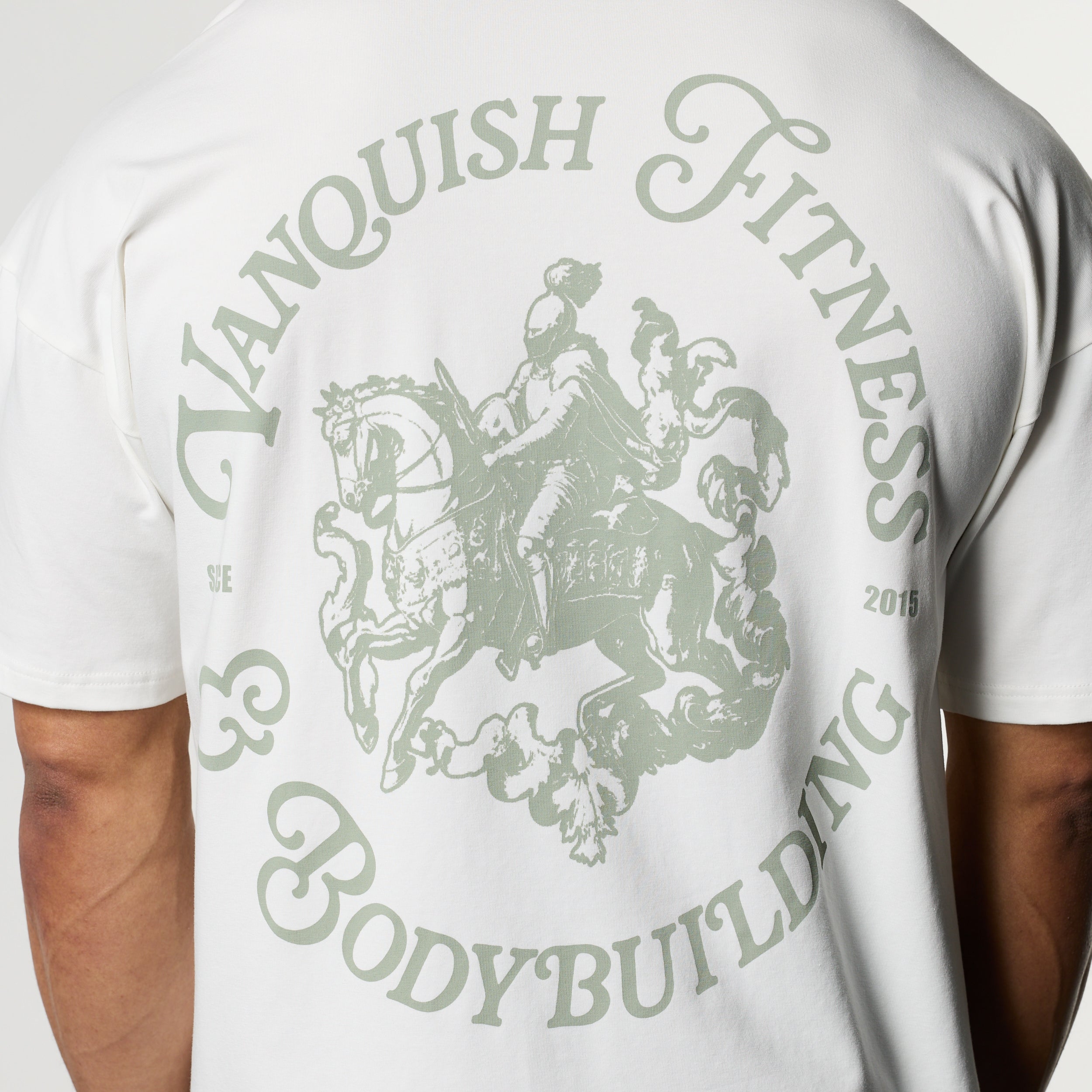 CAMELOT WHITE OVERSIZED T SHIRT