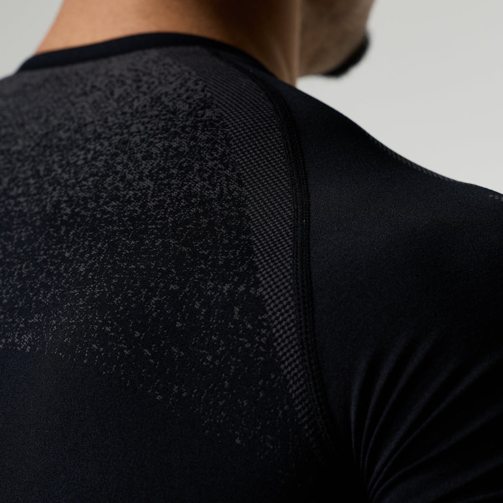 TRIBAL COMPRESSION BLACK SHORT SLEEVE T SHIRT