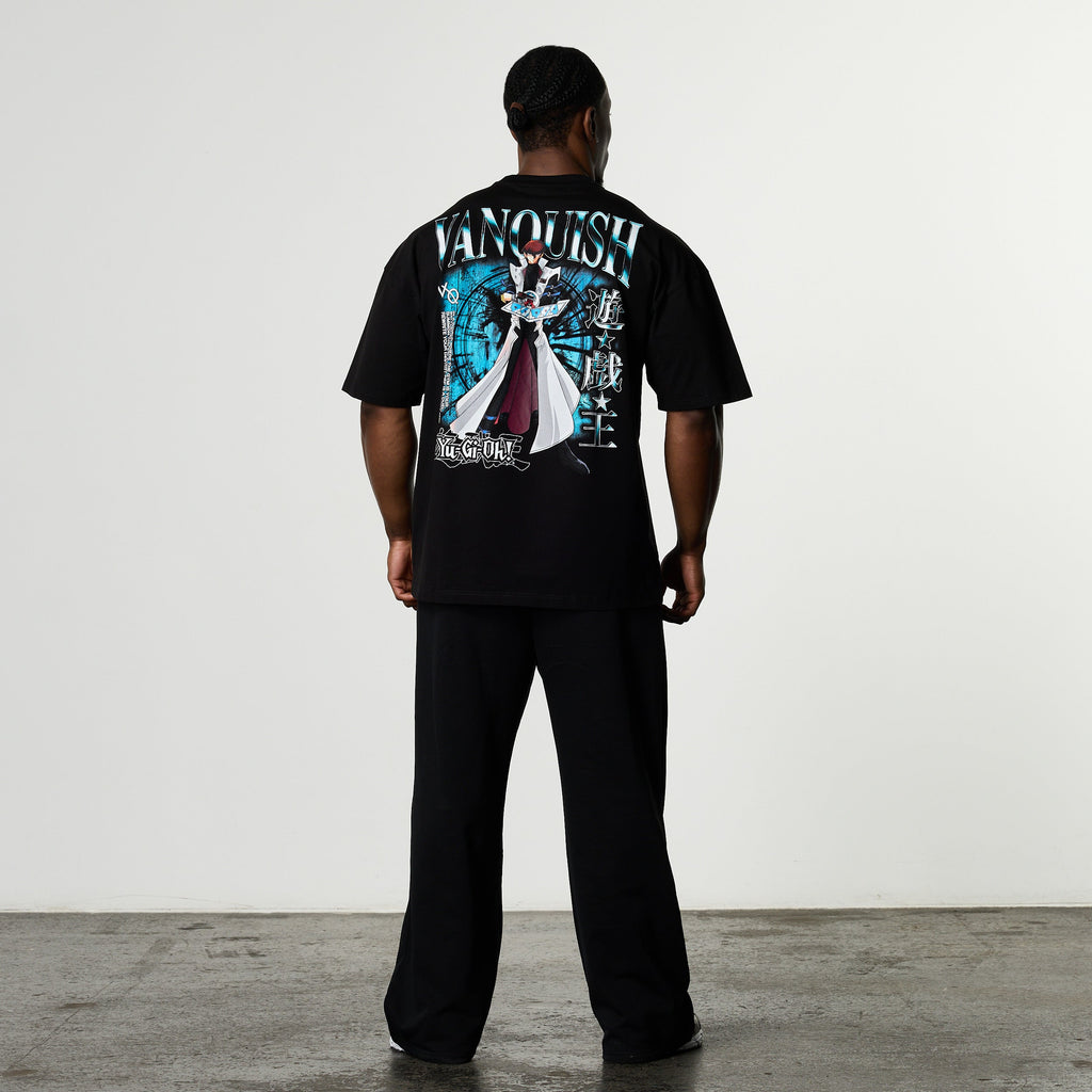 YU-GI-OH! KAIBA BLACK OVERSIZED T SHIRT