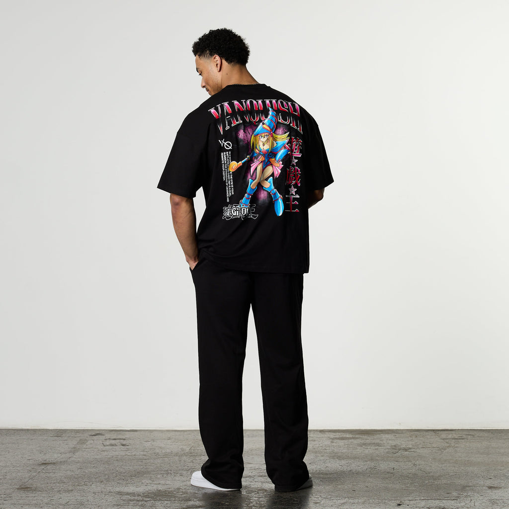 YU-GI-OH! DARK MAGICIAN GIRL BLACK OVERSIZED T SHIRT