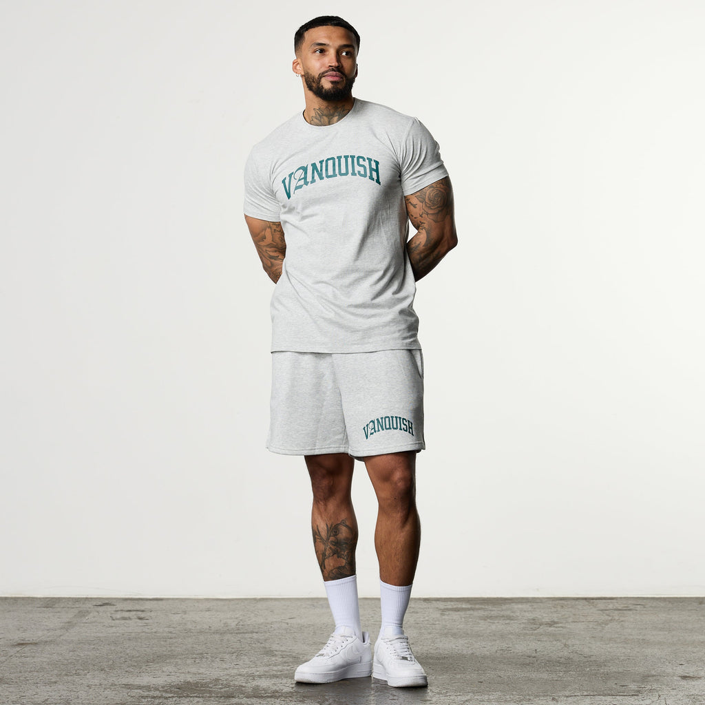 ACADEMY ARCH GREY SLIM FIT T SHIRT