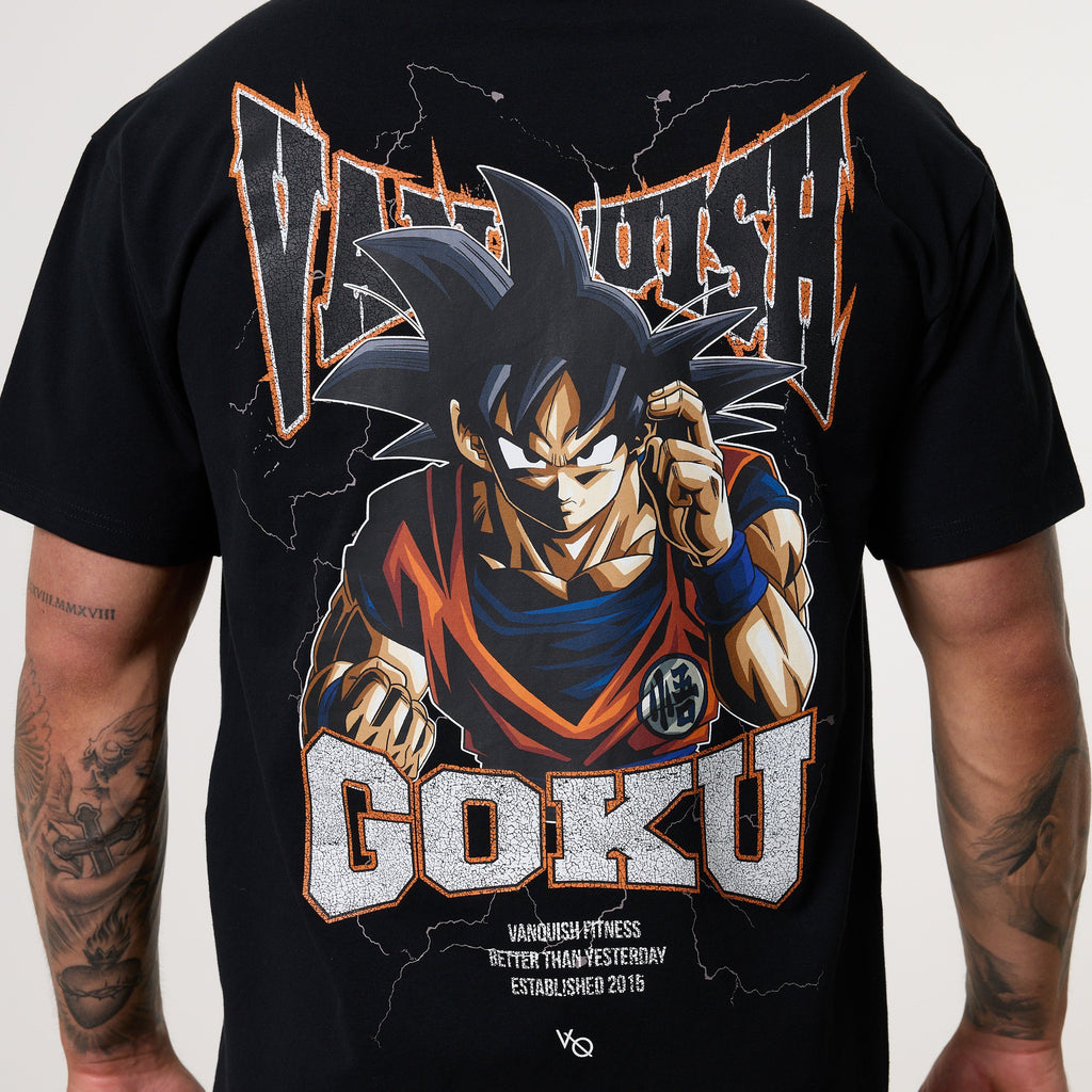 Vanquish DBS Goku Black Oversized T-Shirt