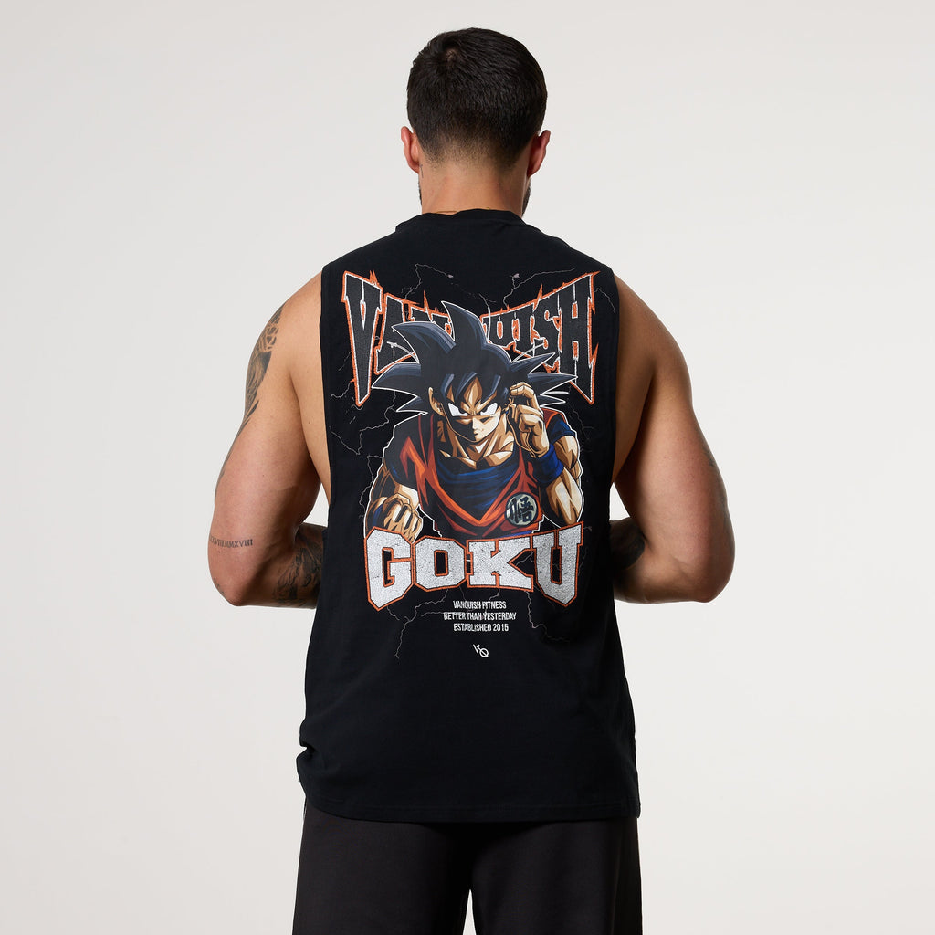 Vanquish DBS Goku Black Sleeveless T-Shirt