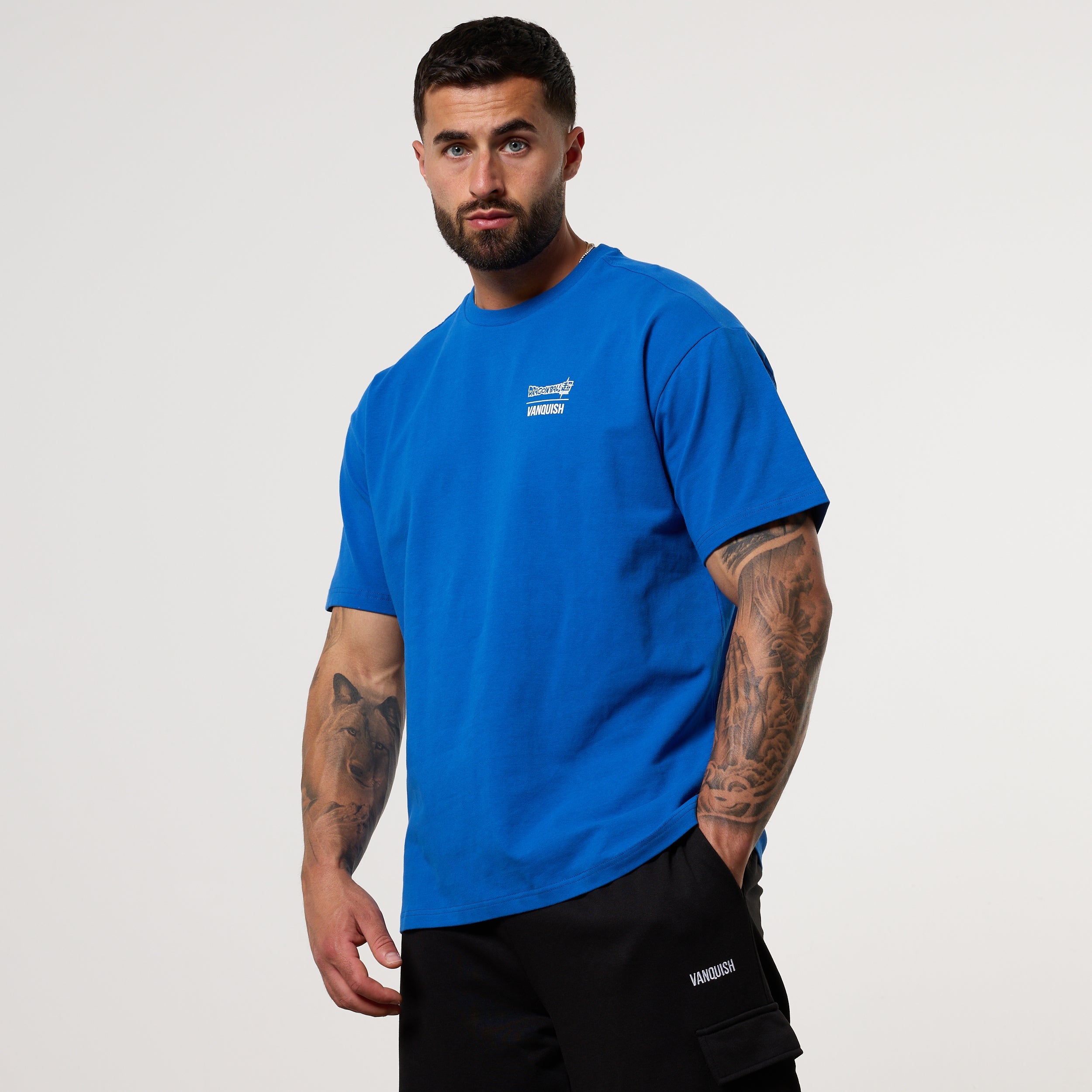 Vanquish DBS Vegeta Blue Oversized T-Shirt