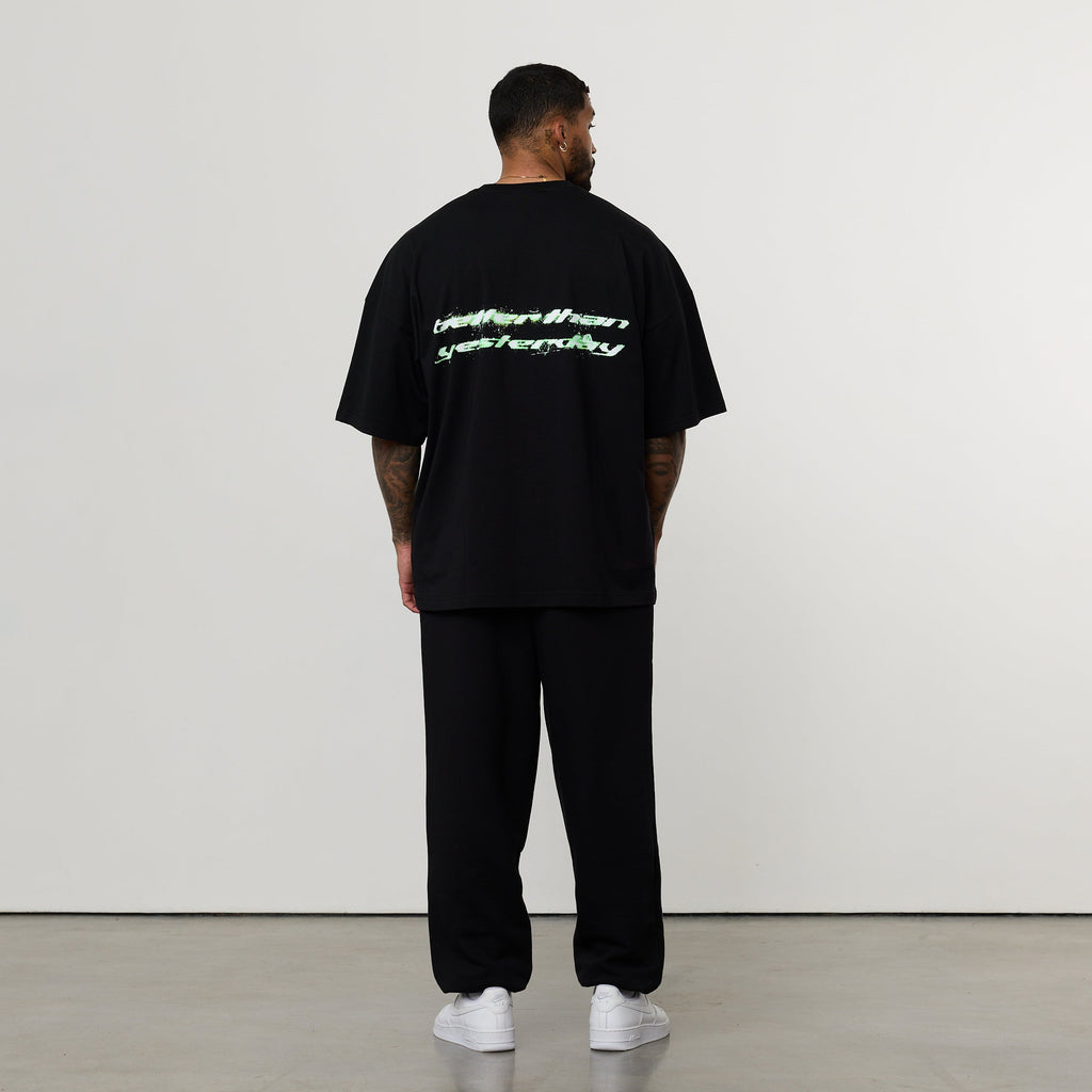 ACID BLACK OVERSIZED T SHIRT