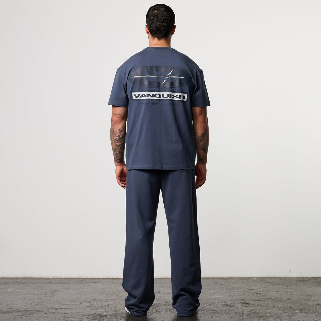 POWERLINE DUSK BLUE OVERSIZED T-SHIRT