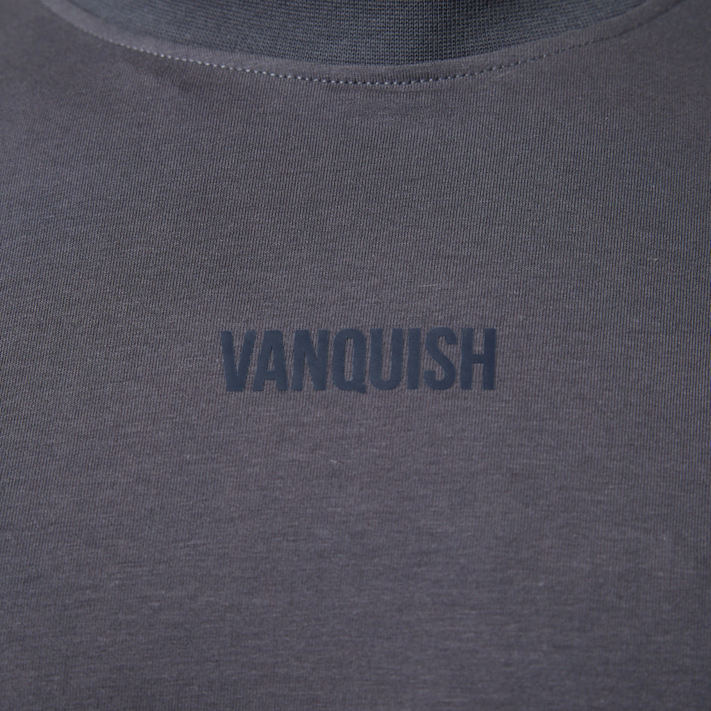 Vanquish Essential V2 Denim Blue Oversized Boxy T Shirt