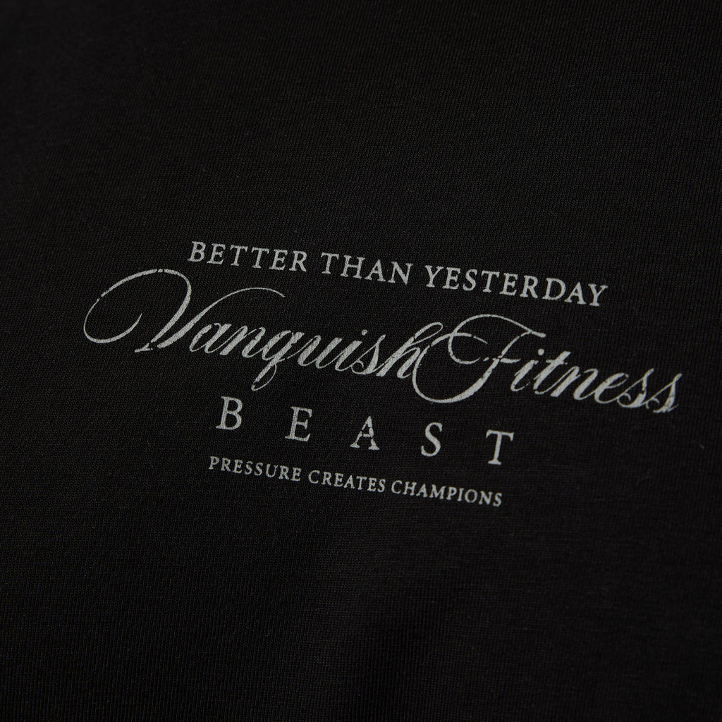 Vanquish x JBeast Black Oversized Boxy T Shirt