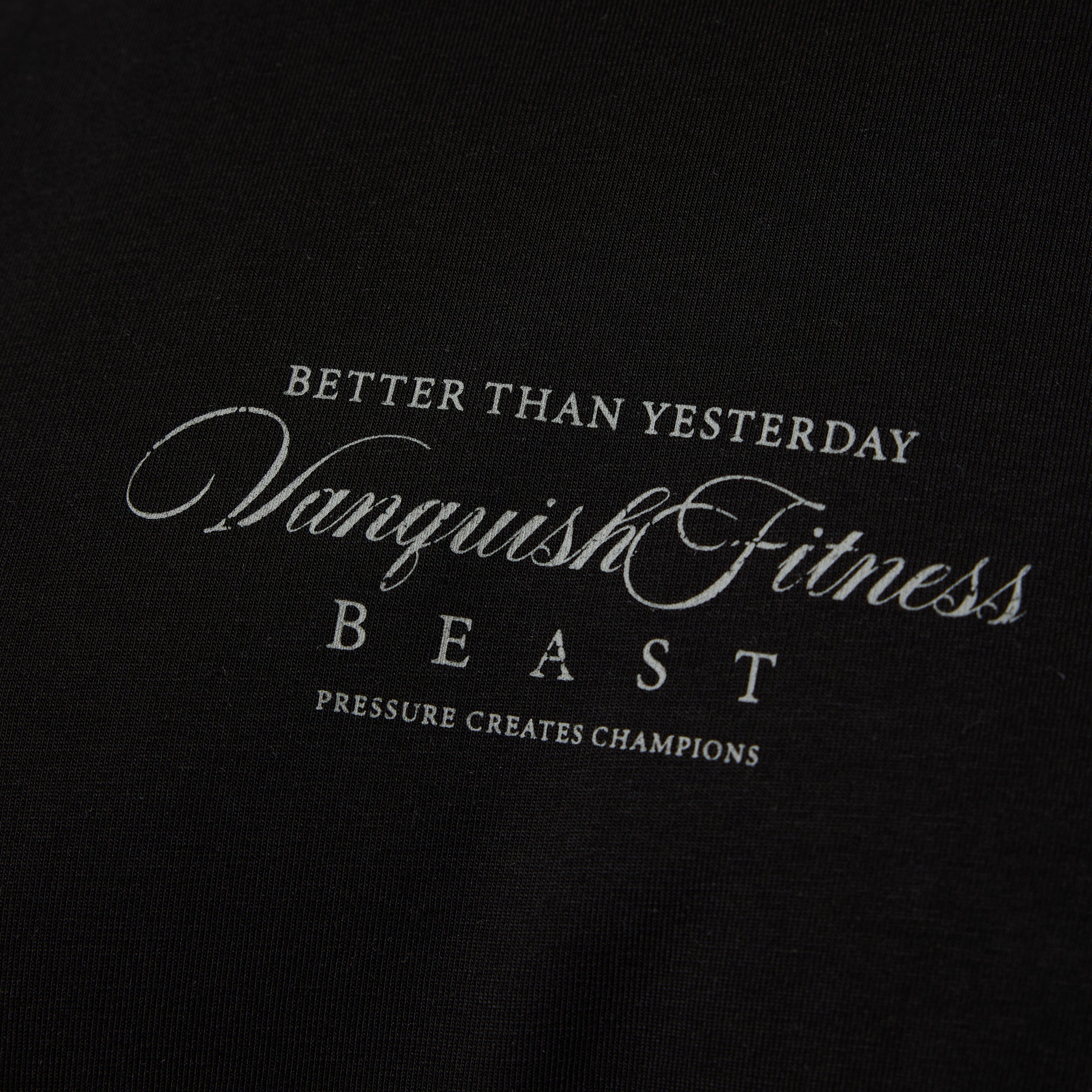 Vanquish x JBeast Black Oversized Boxy T Shirt