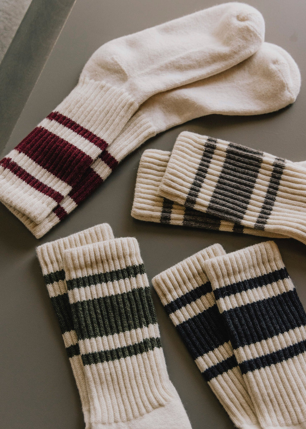 The Mono Stripe in Cashmere